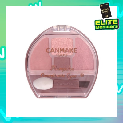 CANMAKE Plumpuku Coordinate Eyes Shadow Palette 02 16g