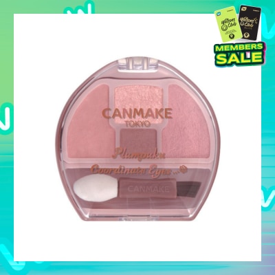 CANMAKE Plumpuku Coordinate Eyes Shadow Palette 02 16g