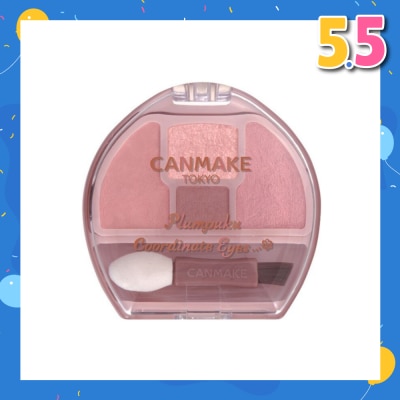CANMAKE Plumpuku Coordinate Eyes Shadow Palette 02 16g