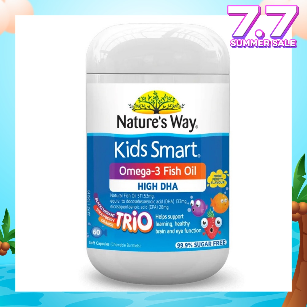 Kids Smart Omega-3 Fish Oil Trio 60s