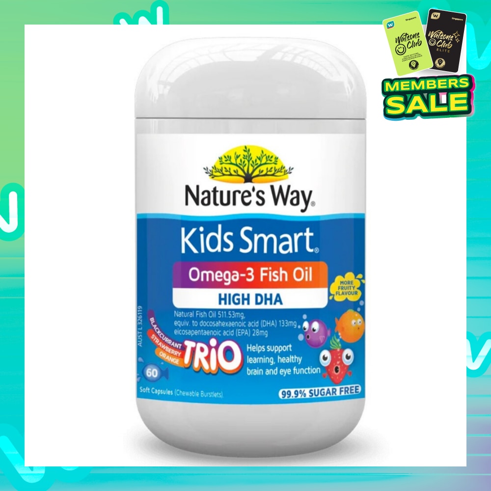 Kids Smart Omega-3 Fish Oil Trio 60s