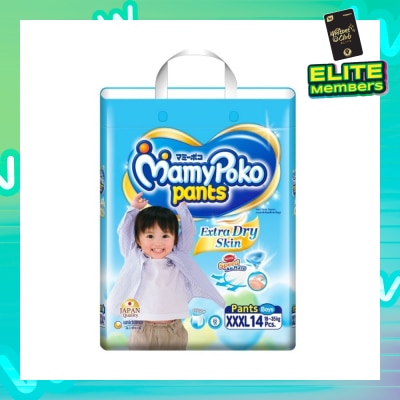 MAMYPOKO Mamypoko Extra Soft Pants Boys Size XXXL (for 18kg to 35kg) 14s