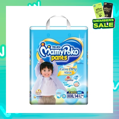 MAMYPOKO Mamypoko Extra Soft Pants Boys Size XXXL (for 18kg to 35kg) 14s