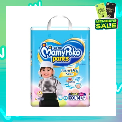 MAMYPOKO  Mamypoko Extra Soft Pants (XXXL) 14s Girl