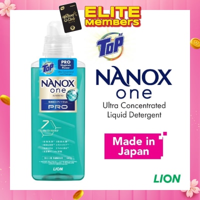 TOP NANOX One Ultra Concentrated Liquid Detergent (Pro Hygienic Power) 640g