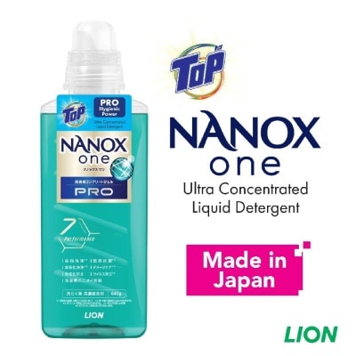 TOP NANOX One Ultra Concentrated Liquid Detergent (Pro Hygienic Power) 640g