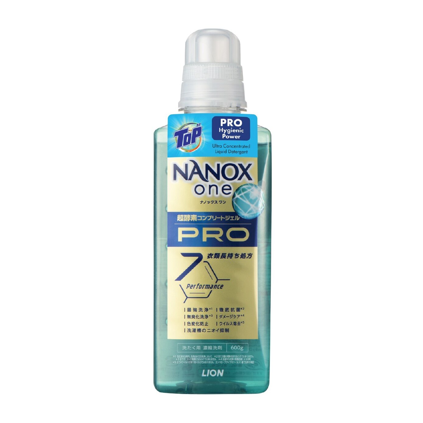 TOP NANOX One Ultra Concentrated Liquid Detergent (Pro Hygienic