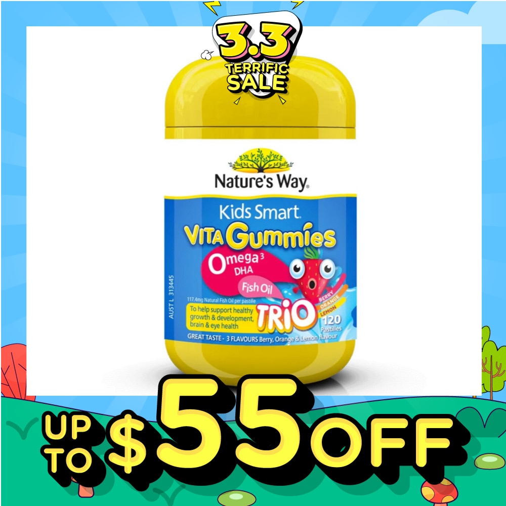 Kids Smart Vita Gummies Omega-3 DHA 120s