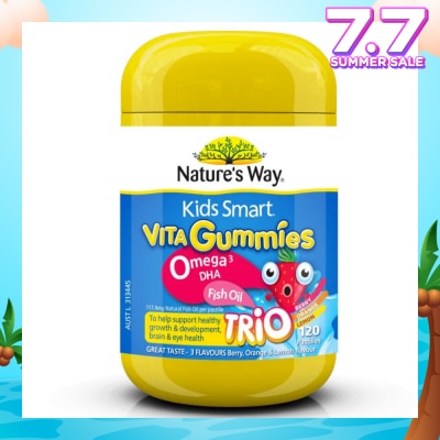 NATURES WAY Kids Smart Vita Gummies Omega-3 DHA 120s