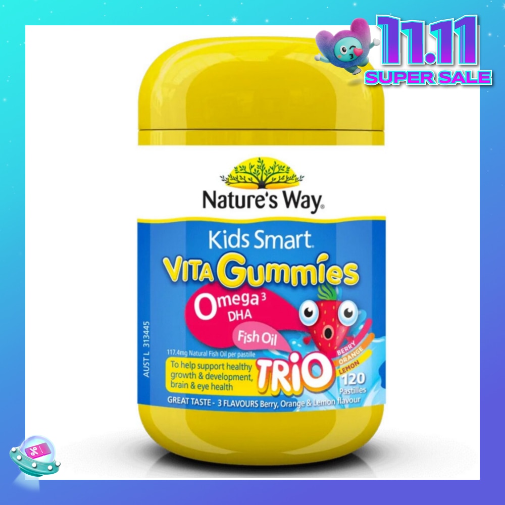 Kids Smart Vita Gummies Omega-3 DHA 120s