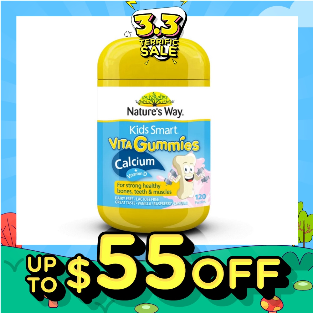 Kids Smart Vita Gummies Calcium + Vit D 120s