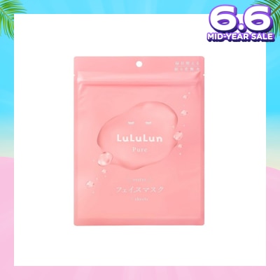 LULULUN Pure Pink Moist Mask 7s