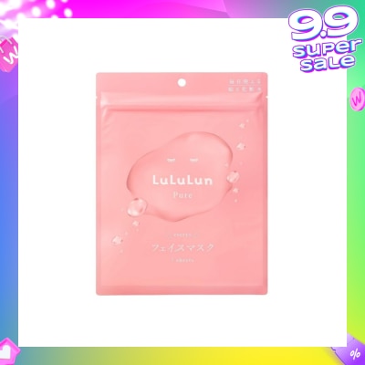 LULULUN Pure Pink Moist Mask 7s