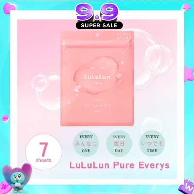 LULULUN - Pure Everys Daily Facial Sheet Mask 7s image