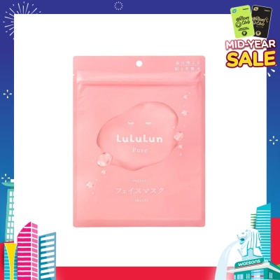 LULULUN Pure Pink Moist Mask 7s