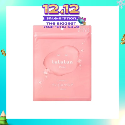 LULULUN Pure Pink Moist Mask 7s