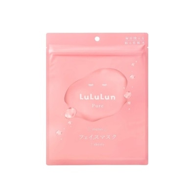 LULULUN Pure Pink Moist Mask 7s