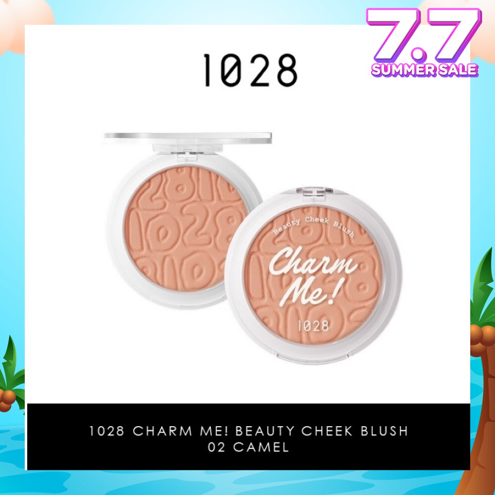 Charmme Beauty Cheek Blush Camel (A Warm Almond Nude For A Peachy Summery Glow) 5.5g