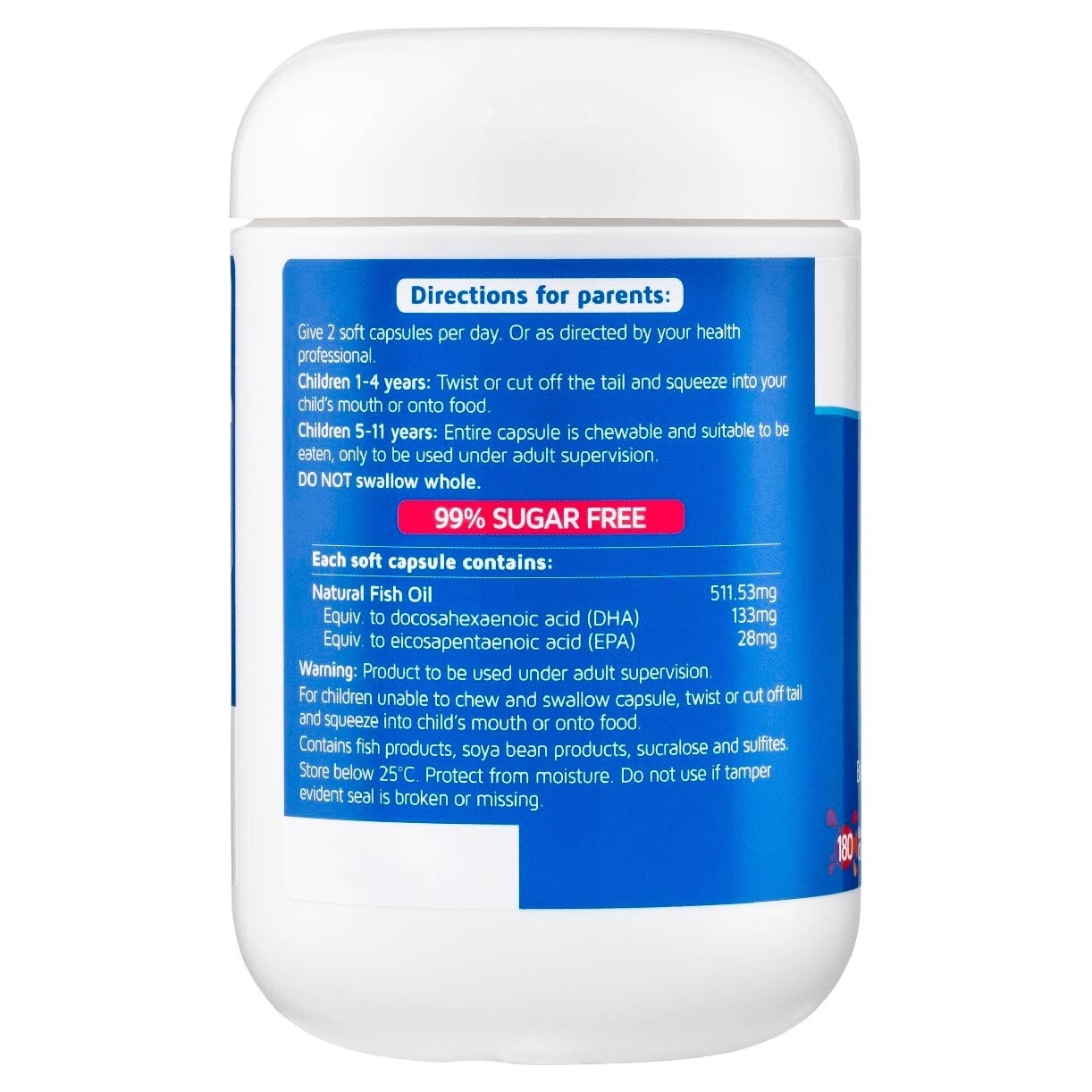 Way Kids Smart Omega-3 Fish Oil Trio 180s