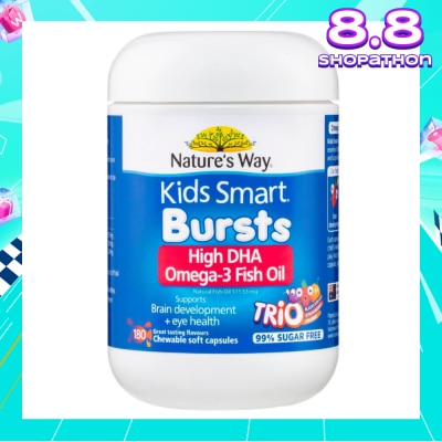 NATURES WAY Way Kids Smart Omega-3 Fish Oil Trio 180s