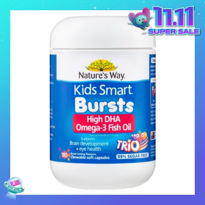 NATURES WAY Way Kids Smart Omega-3 Fish Oil Trio 180s