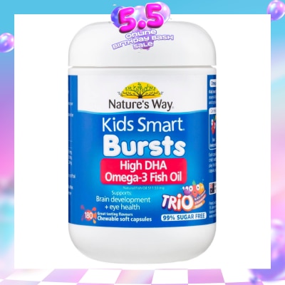 NATURES WAY - Way Kids Smart Omega-3 Fish Oil Trio 180s