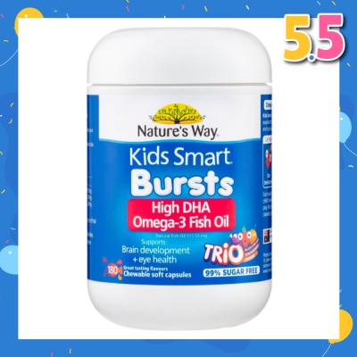 NATURES WAY Way Kids Smart Omega-3 Fish Oil Trio 180s