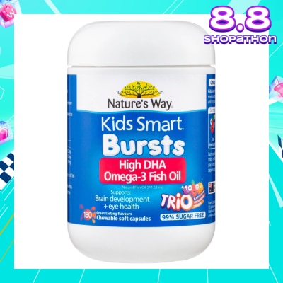 NATURES WAY Way Kids Smart Omega-3 Fish Oil Trio 180s