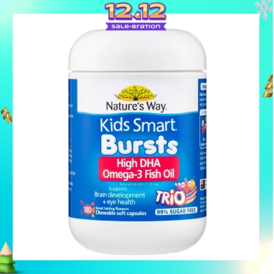 NATURES WAY Way Kids Smart Omega-3 Fish Oil Trio 180s