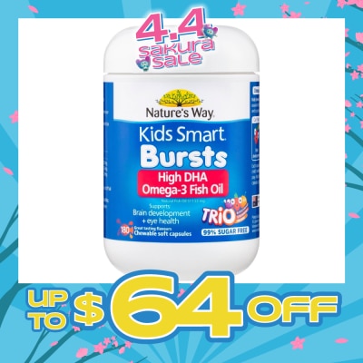 NATURES WAY - Way Kids Smart Omega-3 Fish Oil Trio 180s