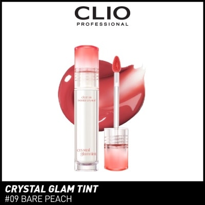 CLIO Crystal Glam Tint 09 Bare Peach 3.4g