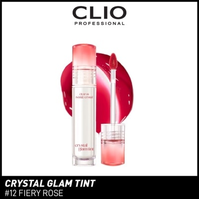 CLIO Crystal Glam Tint 12 Fiery Rose 3.4g