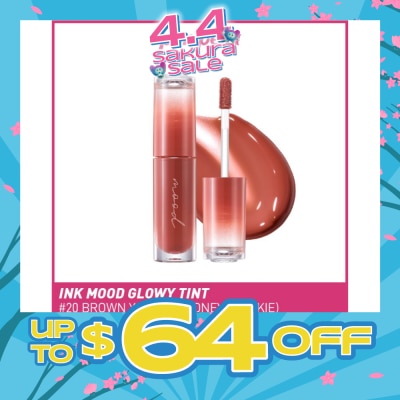 PERIPERA - Ink Mood Glowy Tint 20 Brown Yakgwa Honey K-Ookie 3g