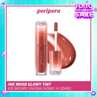 PERIPERA Ink Mood Glowy Tint 20 Brown Yakgwa Honey K-Ookie 3g