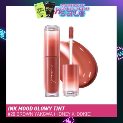 PERIPERA Ink Mood Glowy Tint 20 Brown Yakgwa Honey K-Ookie 3g