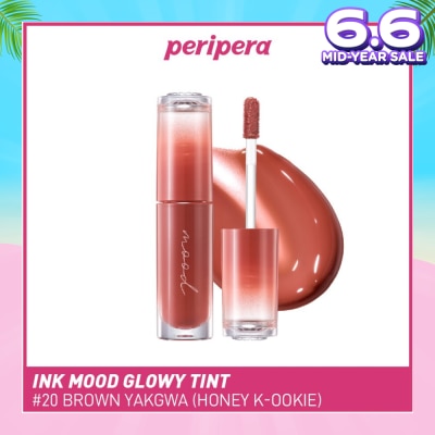 PERIPERA Ink Mood Glowy Tint 20 Brown Yakgwa Honey K-Ookie 3g