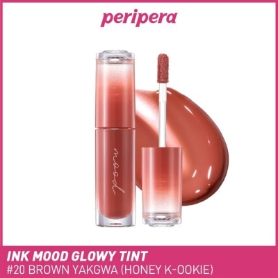 PERIPERA Ink Mood Glowy Tint 20 Brown Yakgwa Honey K-Ookie 3g