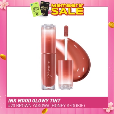 PERIPERA Ink Mood Glowy Tint 20 Brown Yakgwa Honey K-Ookie 3g