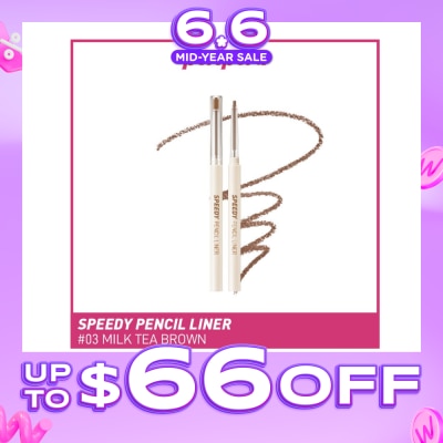 PERIPERA - Speedy Pencil Liner 03 Milk Tea Brown 0.14g