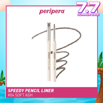 PERIPERA Speedy Pencil Liner 04 Soft Ash 0.14g