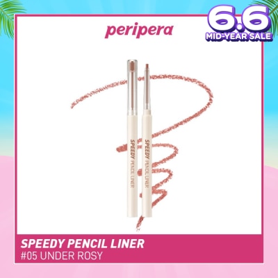 PERIPERA Speedy Pencil Liner 05 Under Rosy 0.14g