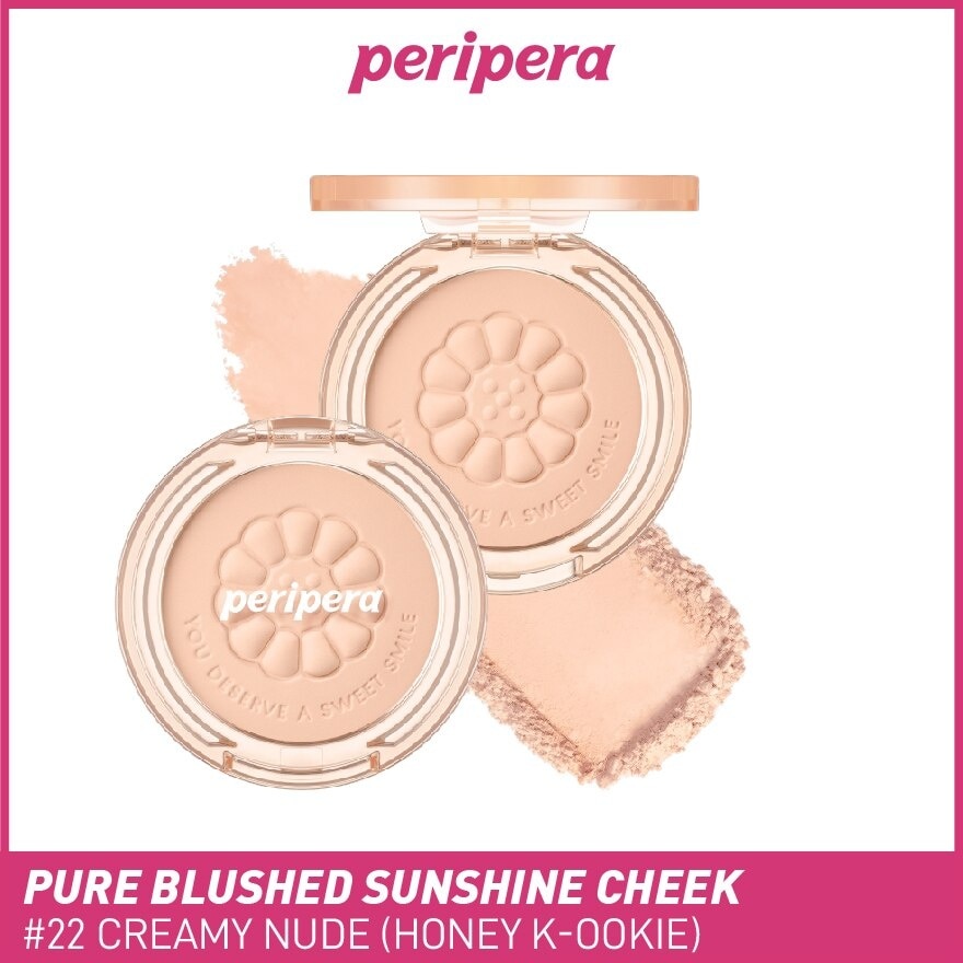 Pure Blushed Sunshine Cheek 22 Creamy Nude Honey K-Ookie 4.2g