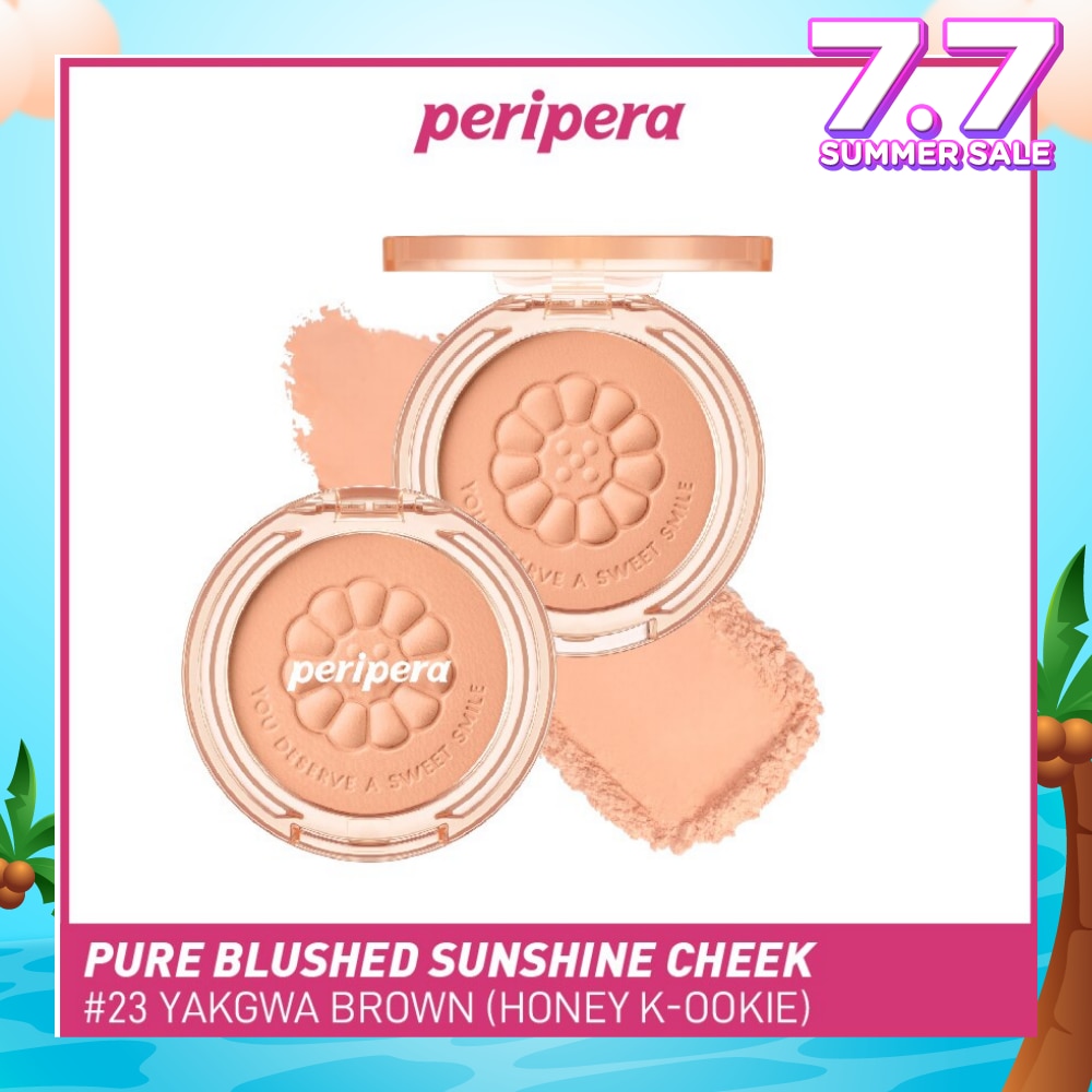Pure Blushed Sunshine Cheek 23 Yakgwa Brown Honey K-Ookie 4.2g