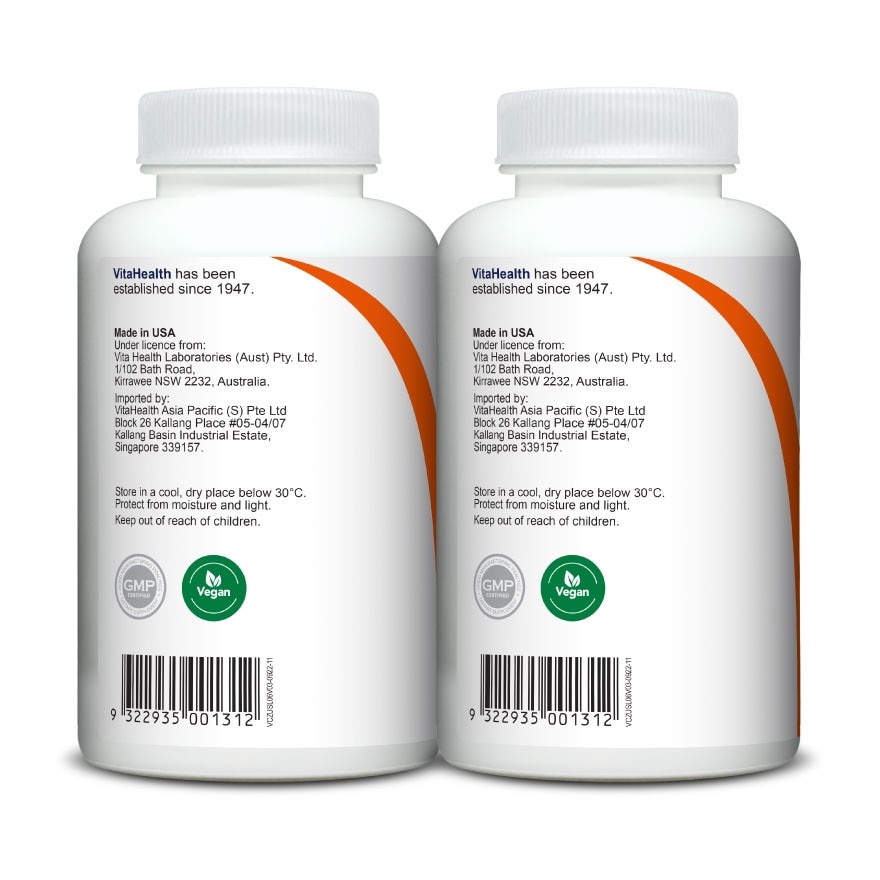Vitamin C With Zinc+ Tablet 60s x 2