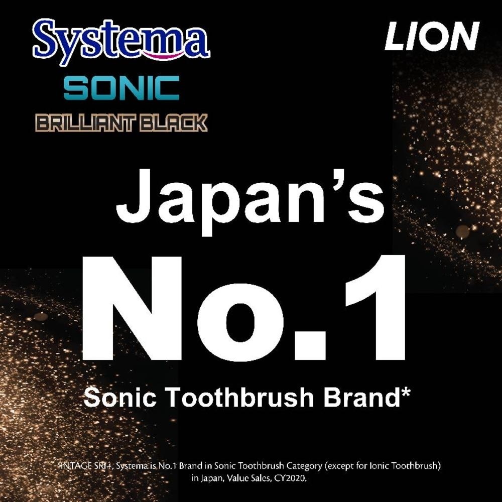 Sonic Brilliant Black Toothbrush Refills Compact Head 2s