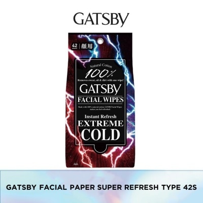 GATSBY Facial Wipes Super Refresh-Type 42s