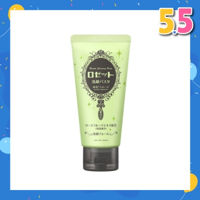 ROSETTE Face Wash Sea Clay Pore (For Normal, Combination And Sensitive Skin Pore Cleansing Reduces Blackheads And Roughness Of The Skin) 120g