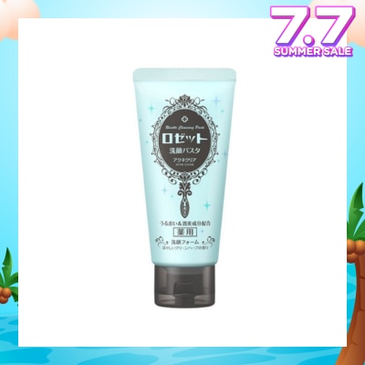 ROSETTE Face Wash Acne Clear (For Oily And Acne Prone Skin, Teenage Skin. Perfect For Fighting Inflammation And Preventing Future Breakouts) 120g