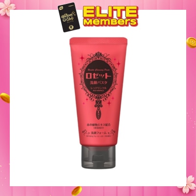 ROSETTE Face Wash Red Wrinkle (For Normal To Dry, Mature Skin With Fine Lines. Reduce Appearance Of Dry Fine Lines And Wrinkles. Anti Aging And High Moisturizing) 120g
