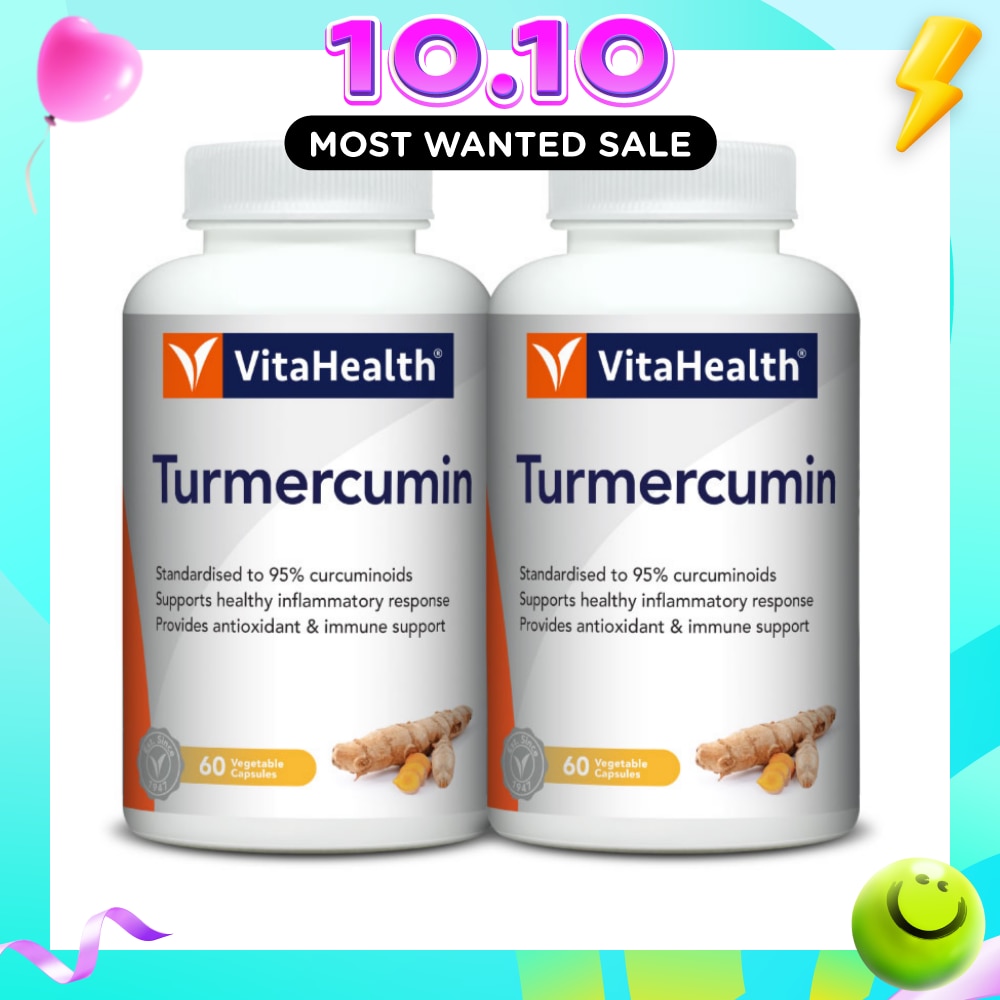 Turmercumin Vegetable Capsule 60s x 2 image